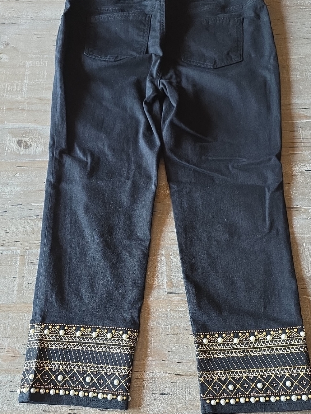 Chico's Black Jegging Ankle Pants - Picture 7 of 9